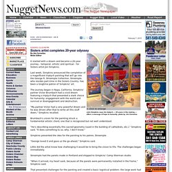 Sisters artist completes 20-year odyssey - Nugget Newspaper - Sisters, Oregon News, Events, Classifieds - Sisters, Oregon