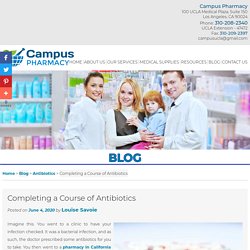Completing a Course of Antibiotics