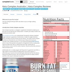 Keto Complex Australia