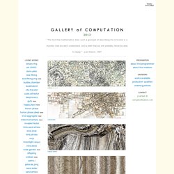 Gallery of Computation - StumbleUpon