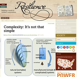 Complexity: It’s not that simple