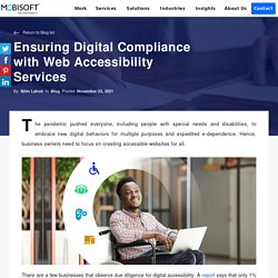 Ensuring Digital Compliance with Web Accessibility Services