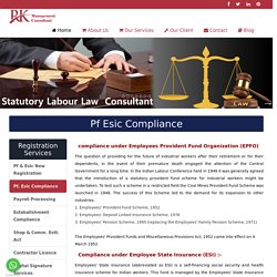 PF ESIC Compliance in Gurgaon