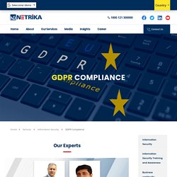 GDPR Services in Singapore with Netrika