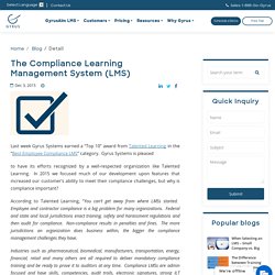 compliance training management software
