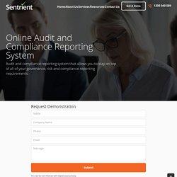 Online Audit and Compliance Reporting System