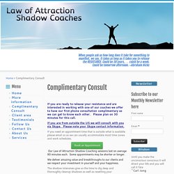 Law Of Attraction Shadow Coaches