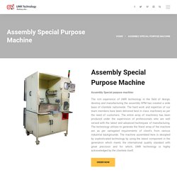 Component Assembly SPM Manufacturer & Supplier – UMR Tech