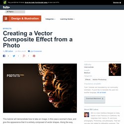 Creating a Vector Composite Effect from a Photo