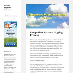 Composites Vacuum Bagging Process