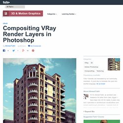 Compositing VRay Render Layers in Photoshop