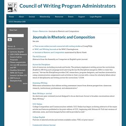 Council of Writing Program Administrators
