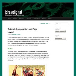 Composition and Layout of Comic Book Pages