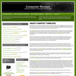 About Compost Tumblers