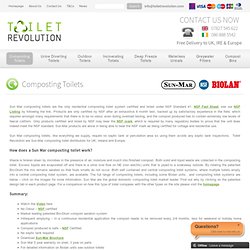 Composting Toilets UK, Ireland & Europe - Sun Mar - Toilet Revolution