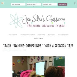 Teach "naming compounds" with a decision tree - Jen Siler's Classroom