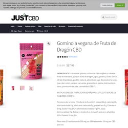 Gominola vegana de Fruta de Dragón CBD