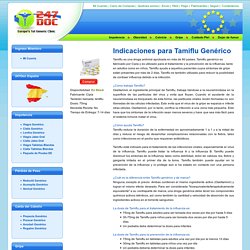 Comprar Tamiflu genérico en línea sin receta en España