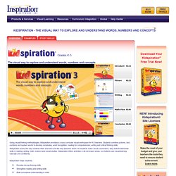 Develop elementary reading comprehension, writing and math skills with Kidspiration®