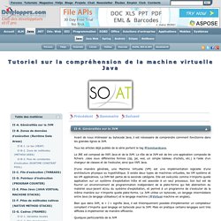 Tutoriel sur la compréhension de la machine virtuelle Java