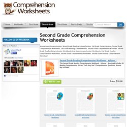 Second Grade Comprehension Worksheets