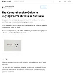 The Comprehensive Guide to Buying Power Outlets in Australia
