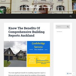 Know The Benefits Of Comprehensive Building Reports Auckland – Castlebridge Surveys