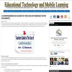 A Comprehensive Guide to The Use of Edmodo with Students