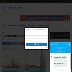 A Comprehensive Guide to the SAT - Texas Review
