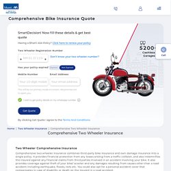 Comprehensive Two Wheeler Insurance