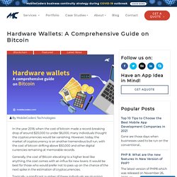 Hardware Wallets: A Comprehensive Guide on Bitcoin – MobileCoderz