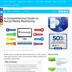 A Comprehensive Guide to Social Media Monitoring