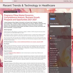 Recent Trends & Technology in Healthcare: Pregnancy Pillow Market Dynamics, Comprehensive Analysis, Business Growth, Prospects and Opportunities 2021-2027