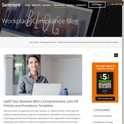 Uplift Your Business with a Comprehensive suite HR Policies and Procedures Templates