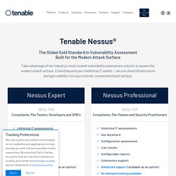 Nessus Vulnerability Scanner