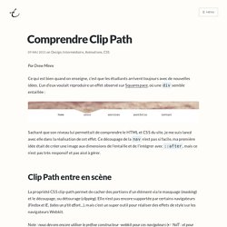 Comprendre Clip Path