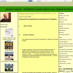 dresser les plans