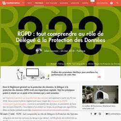 RGPD : tout comprendre au rôle de Délégué à la Protection des Données