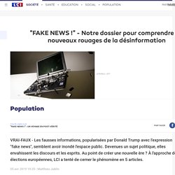 "FAKE NEWS !" - Notre dossier pour comprendre les nouveaux rouages de la désinformation
