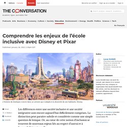 Comprendre les enjeux de l’école inclusive avec Disney et Pixar