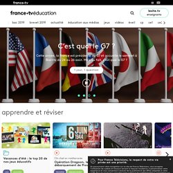 France tv Éducation - Apprendre, réviser et comprendre le monde - la plateforme des élèves, parents et enseignants