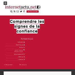 Comprendre les signes de la confiance