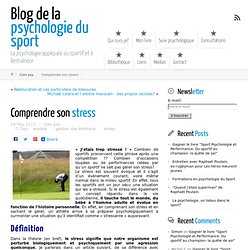 Blog de la psychologie du sport » Comprendre son stress