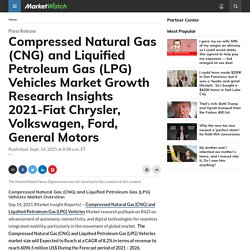 Compressed Natural Gas (CNG) and Liquified Petroleum Gas (LPG) Vehicles Market Growth Research Insights 2021-Fiat Chrysler, Volkswagen, Ford, General Motors