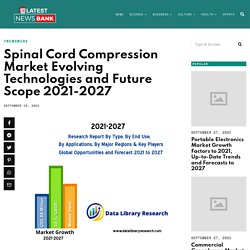 Spinal Cord Compression Market Evolving Technologies and Future Scope 2021-2027 – LatestNews