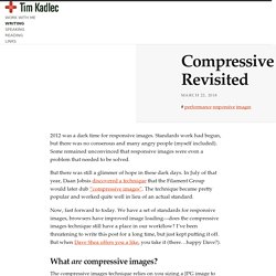 Compressive Images Revisited - TimKadlec.com