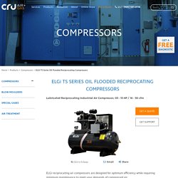 Products - Compressors - ELGi TS Series Reciprocating