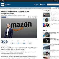 Compromise between Amazon and Simon & Schuster - Oct. 20, 2014