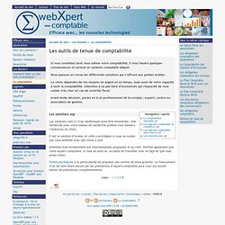Les outils de tenue de comptabilité - webXpert comptable