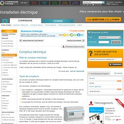 Compteur electrique : infos et prix d’un compteur électrique